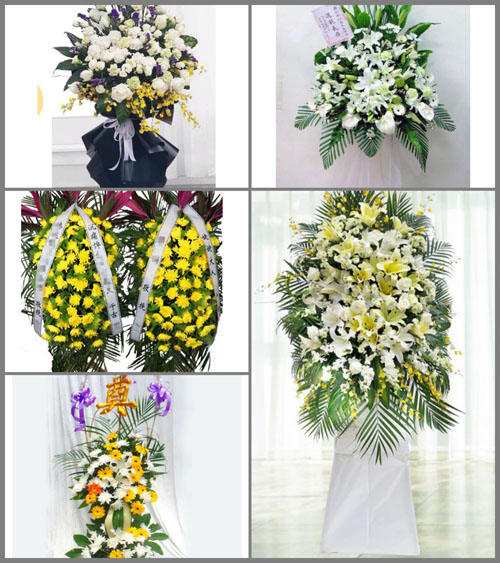 江苏南京-区大厂街道白事花篮预定